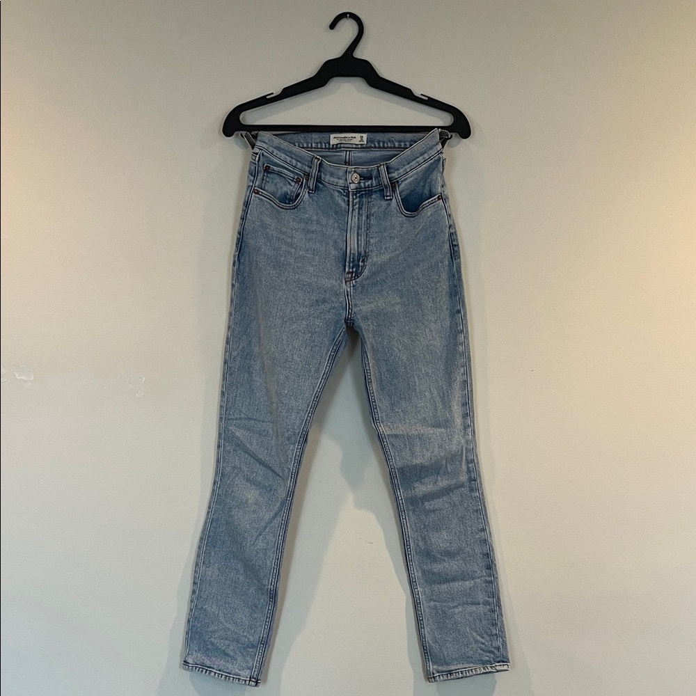 Abercrombie & Fitch Size 25s Ultra High Rise Jeans Light Wash
